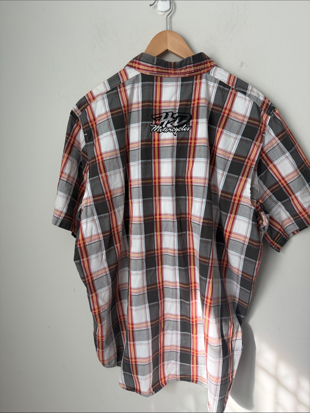Harley-Davidson H-D Performance Plaid Shirt 2XL Moto ^